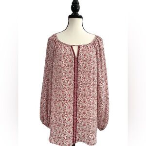 MAX STUDIO long sleeved tunic top | M | NWOT!